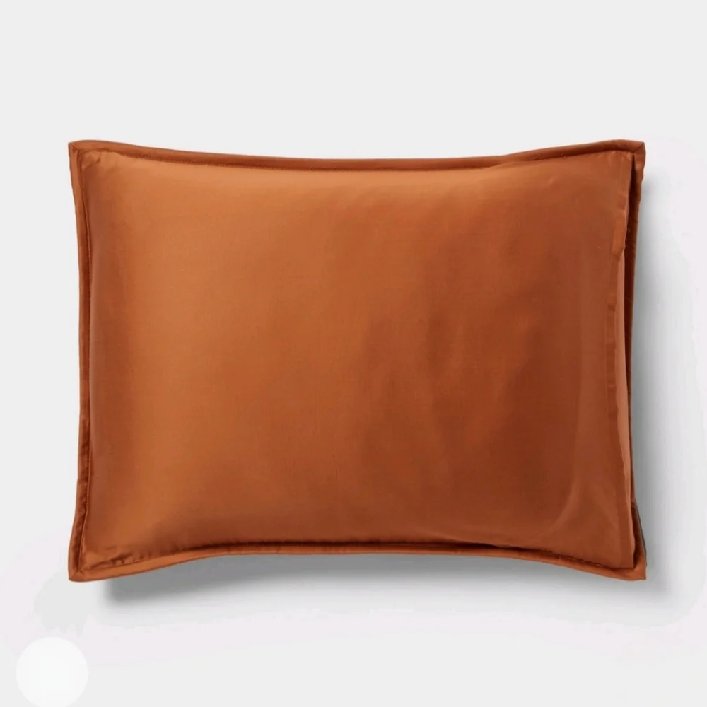 Threshold Full/Queen TENCEL Comforter and Sham Set Copper